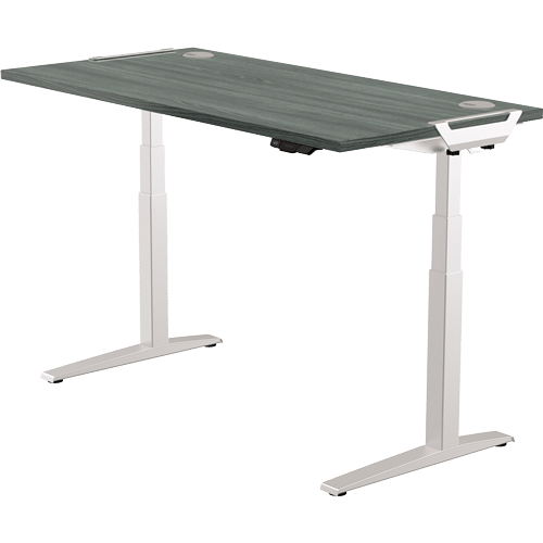 Levado™ Height Adjustable Desk (Base Only) - Silver - Image 6