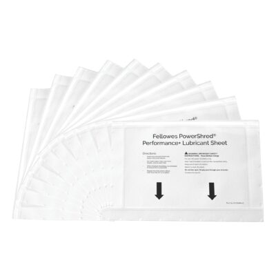 POWERSHRED® Performance+ Lubricant Sheets 10pk - Image 3