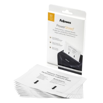 POWERSHRED® Performance+ Lubricant Sheets 10pk - Image 2