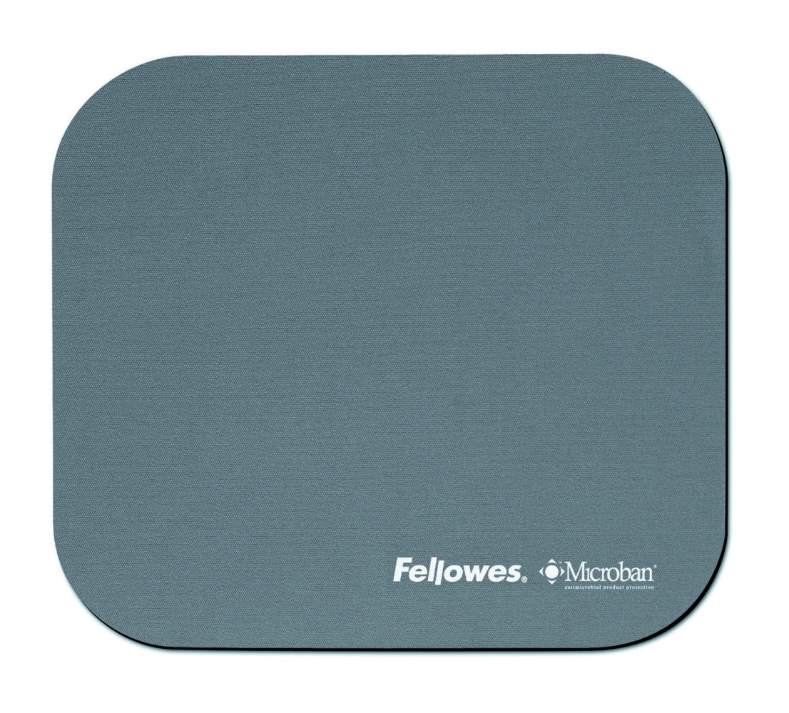 Mousepad with Microban® Antibacterial Protection – Silver