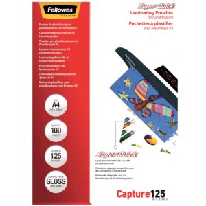 SuperQuick Laminating Pouch – A4 Glossy 125 Micron
